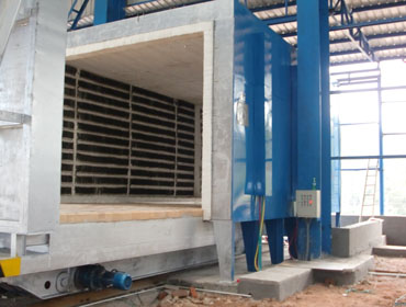 從硬度原因來分析全纖維臺車淬火爐